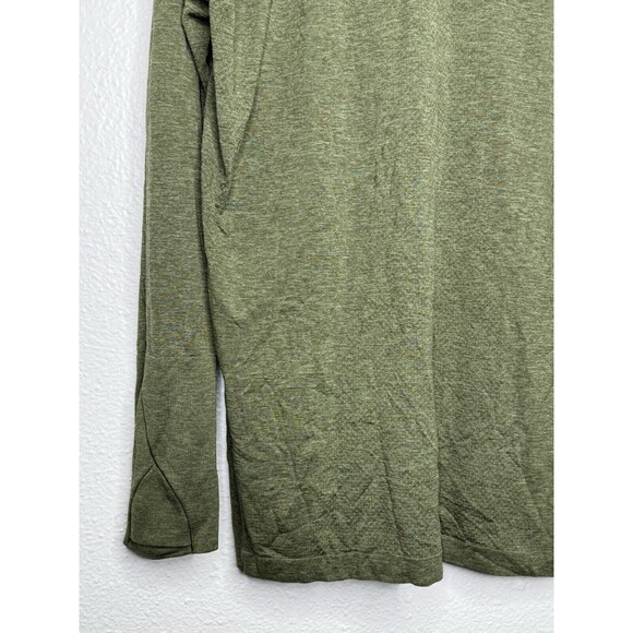 Lululemon Shirt Womens 18 Green Swiftly Tech Long Sleeve Athleisure Training Run - Picture 12 of 16